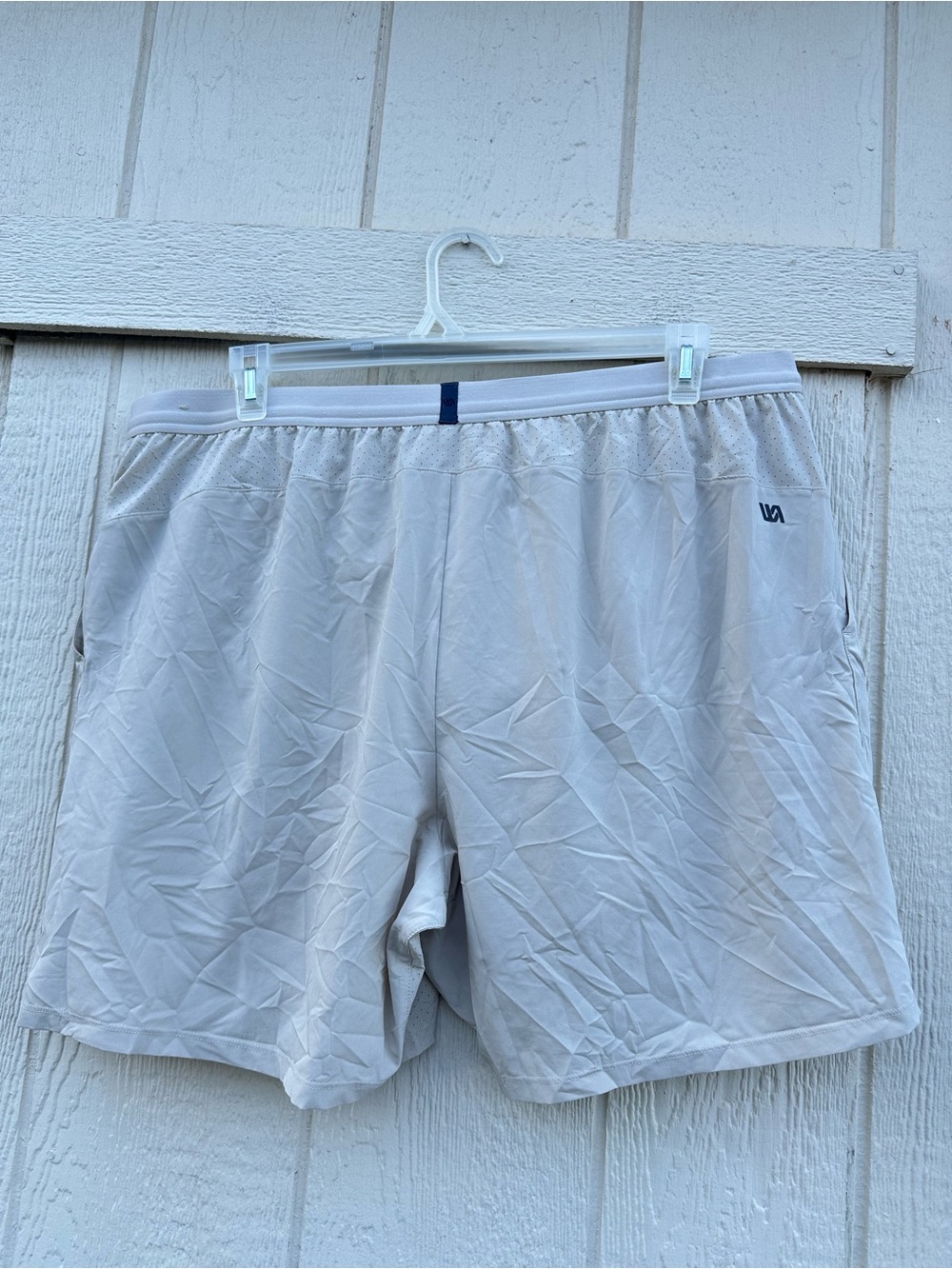 VRST Stealth Men's 7" Shorts Size XXL Beige Lightweight Liner Relaxed Fit